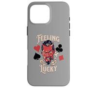 Rockabilly Feeling Lucky Devil Dice 50s Retro Vintage Casino Case for iPhone 16 Pro Max