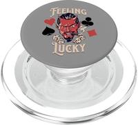 Rockabilly Feeling Lucky Devil Dice 50s Retro Vintage Casino PopSockets PopGrip for MagSafe
