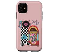 Rockabilly Lets Go To The Hop 1950's Retro Classic Jukebox Case for iPhone 11