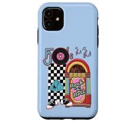 Rockabilly Lets Go To The Hop 1950's Retro Classic Jukebox Case for iPhone 11