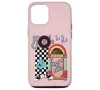 Rockabilly Lets Go To The Hop 1950's Retro Classic Jukebox Case for iPhone 12/12 Pro