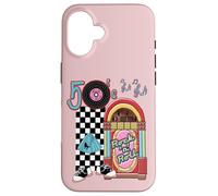 Rockabilly Lets Go To The Hop 1950's Retro Classic Jukebox Case for iPhone 16