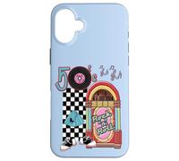Rockabilly Lets Go To The Hop 1950's Retro Classic Jukebox Case for iPhone 16 Plus