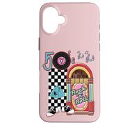 Rockabilly Lets Go To The Hop 1950's Retro Classic Jukebox Case for iPhone 16 Plus