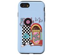 Rockabilly Lets Go To The Hop 1950's Retro Classic Jukebox Case for iPhone SE (2020) / 7/8