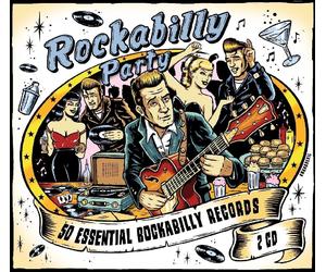 ROCKABILLY PARTY (Eddie Cochran, Buddy Holly, Johnny Burnette) 2 CD NEW