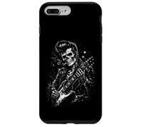 Rockabilly Skeleton Punk Guitarist Rebel Rock Music Case for iPhone 7 Plus/8 Plus