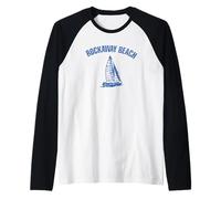 Rockaway Beach as Worn by Johnny 1977 Rock Punk New York NYC Raglan Baseball Tee