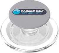 Rockaway Beach NYC Emblem - Rockaway Beach New York City PopSockets PopGrip for MagSafe