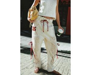 Rockaway Pull-On Craft Pants at Free People in Birch, Size: Small - female