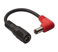 ROCKBOARD by Warwick Power Ace Polarity Inverter Adapter Cable, 3.5 mm Mini-Jack to 2.1 x 5.5 mm Barrel Socket, Inverted Polarity, 12V, 1 Count
