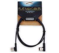 RockBoard Flat MIDI Cable 100cm Black