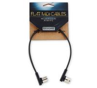 RockBoard Flat MIDI Cable 30cm Black