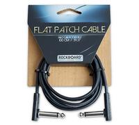 RockBoard Flat Patch Cable 100cm ang-ang, Black, RBO CAB PC F 100 BLK