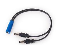 RockBoard Power Ace Voltage Doubler Y Cable, 2 x 2.1 x 5.5 mm Barrel Plug (Series) to 2.1 x 5.5 mm Barrel Socket