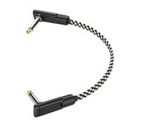 RockBoard Salt & Pepper Tweed Series Flat Patch Cable - 20 cm / 7 7/8"