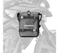 ROCKBROS 100% Waterproof Motorcycle Crash Bar Bag 5-7L Large Capacity Motorbike Frame Saddle Side Bag with Shoulder Strap, Black