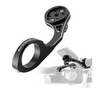ROCKBROS 2 in 1 Bike Computer Mount Aluminum Out Front GPS Bike Computer Extended Mount Adapter for 31.8 mm Handlebar Compatible With Garmin, Wahoo, Bryton, Action Cameras, Lights