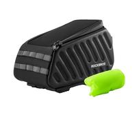 ROCKBROS 7.5L Bike Rack Bag Multi-Function Cycle Saddle Rear Rack Pack Anti-Theft Bicycle Rear Seat Bag with Combination Lock and Rain Cover