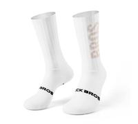 ROCKBROS Aero Cycling Socks with Sweat Wicking, Breathable Mesh Lightweight Comfortable Compression Socks Seamless Soft Running Stockings with Anti-slip Silicone Strips Bike Accessories, Unisex