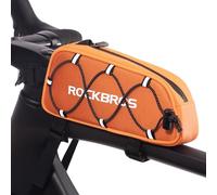 ROCKBROS Bicycle Frame Bag Bicycle Pouch Top Tube Bag for MTB Road Bike E-Bike 1L Reflective Orange