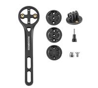 ROCKBROS Bike Computer Mount Nylon Out Front Road Bike Computer Extended Lightweight 15g Handlebar Mount Compatible With For Garmin, Wahoo, Bryton, Action Cameras, Lights