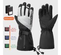 ROCKBROS Bike Electric Heated Gloves Touch Screen Waterproof Thermal Gloves