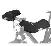ROCKBROS Bike Handlebar Gloves Mitts Thermal Lining Mittens Winter Warmer Hand Covers Thermal Cycling Gloves Windproof Reflective for Bike Electric Scooter