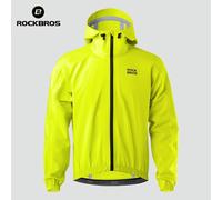 ROCKBROS Cycling Bike Raincoat Outdoor Active Unisex Waterproof Jacket Hooded