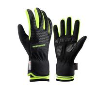ROCKBROS Cycling Gloves Full Finger Winter Thickened Warm SBR Palm Touchscreen