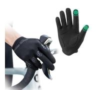 ROCKBROS Cycling Gloves Men Women Full Finger Touchscreen Bike Gloves | Padded Palm Shock Absorbing, Anti-Slip, For MTB Mountain Road Gravel Biking
