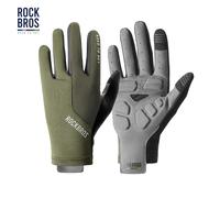 ROCKBROS Cycling Gloves Road To Sky Series Long-Distance SBR Palm Pads Summer
