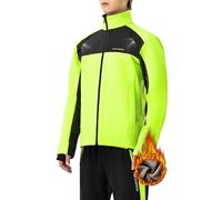 ROCKBROS Cycling Jacket/Pants Winter Thermal Cycling Clothing High Visibility And Windproof Soft Shell Jacket Trousers For Outdoor Activities Camping Hiking Running Climbing