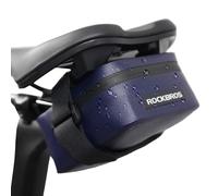 ROCKBROS Cycling Saddle Bag Mini Bike Storage Pack Weather-Resistant Ultralight Seatpost-Mounted Carrier for Road Bicycles and Mountain Bikes