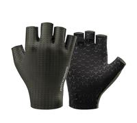ROCKBROS Half Finger Cycling Gloves Summer Fingerless Mountain Road Bike Cycle Glove Anti Slip Breathable Bicycle Biking Mitts for Mens & Women Army Green S
