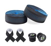 ROCKBROS Handlebar Tape Vibration Dampening Anti-slip Aluminum Alloy Lock on both Sides High Strength hard Plastic Multiple colors Road Bike Mountain Bike