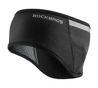 ROCKBROS Headband Cycling Cap Protector Warm Fleece Ear Warmer Sweatband Reflective Stretchy Cycle Headband Runners Protecter Earmuffs Running Cycling Fitness Warm Ski Ear Band Women Men