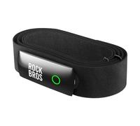 ROCKBROS Heart Rate Monitor Chest Strap Bluetooth ANT+ HRM IP67 Waterproof LED Display, Magnetic Charging Sensor for Running Cycling, Compatible with Strava Zwift Wahoo Garmin App