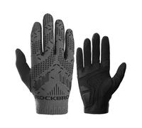 ROCKBROS Knitted Bicycle Cycling Gloves SBR Touchscreen Shock absorbing Non-slip