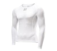 ROCKBROS Men’s Cycling Jersey Long Sleeve Exercise Shirt for Men Quick Dry Summer Biking Tops Base Layer Breathable Cycling Clothing for Bicycles, Mountain Bike, Running, Hiking, Outdoor Sports, White