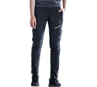 ROCKBROS Men’s Cycling Trousers, Breathable Sport Cycling Pants, High Elastic Long Outdoor Sports Pants with Zip Pocket for Ridding Outdoor Black M-4XL