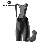 ROCKBROS Men's Cycling Bib Shorts Shockproof Sponge Padded Comfort With Pocket