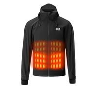 ROCKBROS Men's Cycling Jacket Windbreaker Heated Graphene Heating, 3-Level Temperature Control Warm Winter Cycling Clothing, Windproof Hiking Camping Hunting Winter Coats