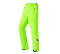 ROCKBROS Men's Long Cycling Waterproof Trousers Breathable Rain Trousers, Lightweight Reflective Cycling Pants for Riding Motorcycle Camping Hiking MTB Running Trekking Yellow