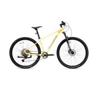 ROCKBROS MT·400 29" Mountain Bike 10 Speeds 16/18/21 Inch Lightweight Aluminium Frame Bicycle for Adult CUES 10 Speed Gears, Lock-out Suspension Fork, Hydraulic Disc Brakes Yellow
