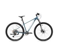 ROCKBROS MT·400 29" Mountain Bike 10 Speeds 16/18/21 Inch Lightweight Aluminium Frame Bicycle for Adult CUES 10 Speed Gears, Lock-out Suspension Fork, Hydraulic Disc Brakes Fog-blue