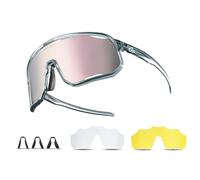 ROCKBROS Polarized Sunglasses Women Men Cycling Glasses UV400 Polarized Glasses TR90 Frame Fashion Windproof for Cycling, Motorcycling, Driving, Running, Fishing, Golf, Riding