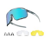 ROCKBROS Polarized Sunglasses Women Men Cycling Glasses UV400 Polarized Glasses TR90 Frame Fashion Windproof for Cycling, Motorcycling, Driving, Running, Fishing, Golf, Riding