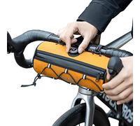 ROCKBROS Road-to-Sky Bicycle Handlebar Bag Front Bag for Bikes Waterproof Reflective Large Capacity Modern 5 Colors Bicycle Frame Bag for MTB Road Bike City Bike 1.5L