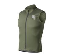 ROCKBROS Road to Sky Men's Cycling Vest Windproof Lightweight Cycling Gilet UV Protection Running Vest Sleeveless Jacket Moisture-Wicking Quick-Dry Spring Autumn S-XXL